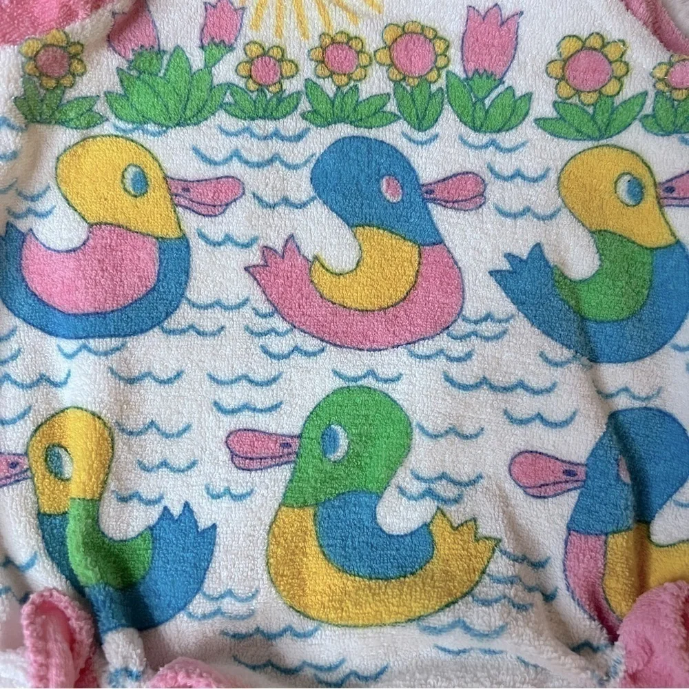 💚 Vintage Carter’s terry cloth one piece romper size 6 months